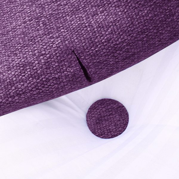 Backrest pillow 39inch purple