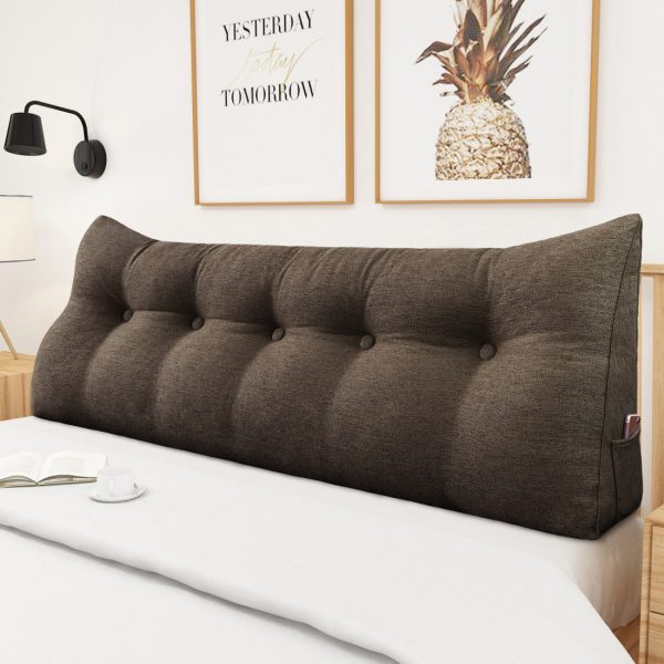 Reading pillow 59inch coffee