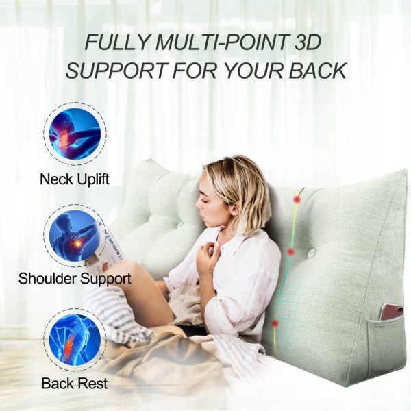 Bed Wedge Pillow - Image 3
