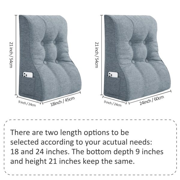Triangular Cushion for Reading - Image 6