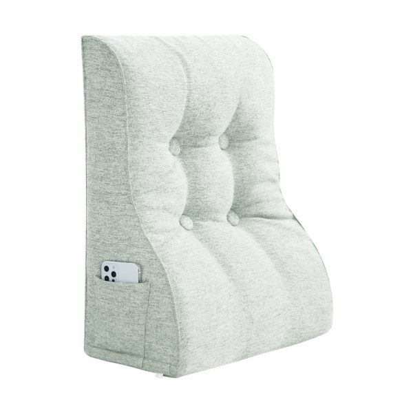 backrest button white