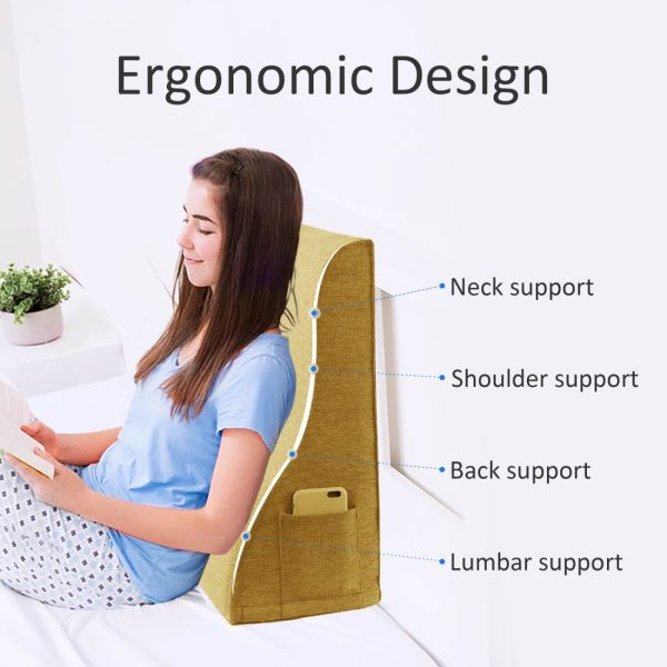 Decorative Wedge Pillow - Image 2
