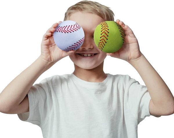 Pack of 2 Soft Balls Interactive Plush Baseball - Image 5