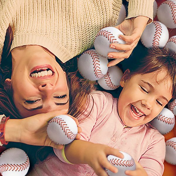 Pack of 2 Soft Balls Interactive Plush Baseball - Image 3