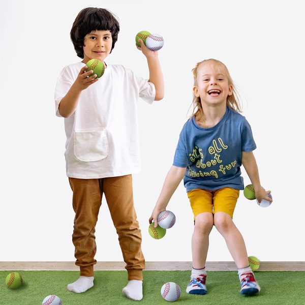 Pack of 2 Soft Balls Interactive Plush Baseball - Image 4