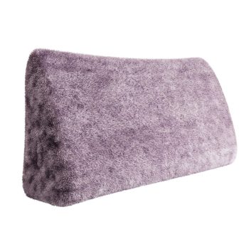 purple plush large reading pillow 780