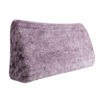 Headboard Wedge Pillow Purple Plush Large Reading Pillow