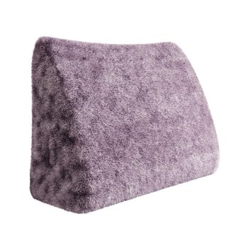 purple plush large reading pillow 790